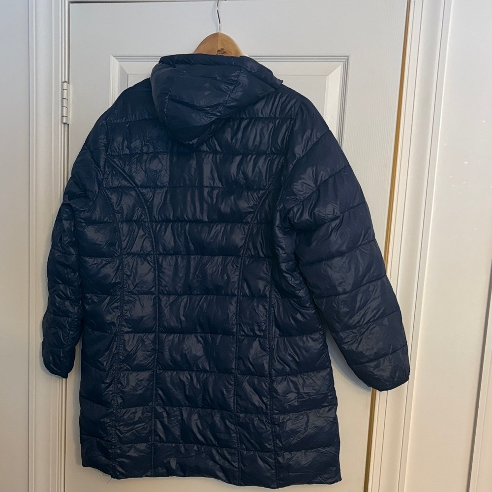 Chic Aventure Navy Puffer Jacket - Picture 3 of 3